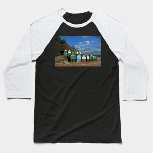 Beach Huts, Middle Chine, Bournemouth Baseball T-Shirt